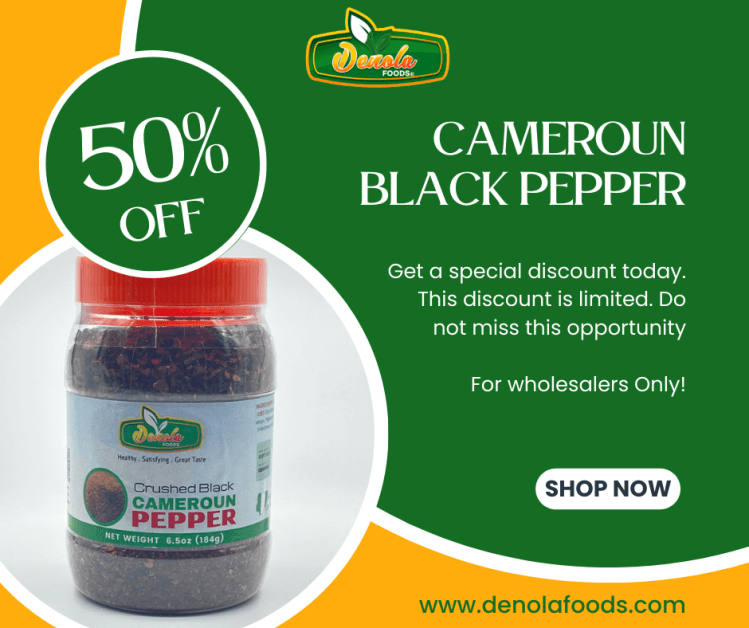 Denola Foods Cameroun Pepper